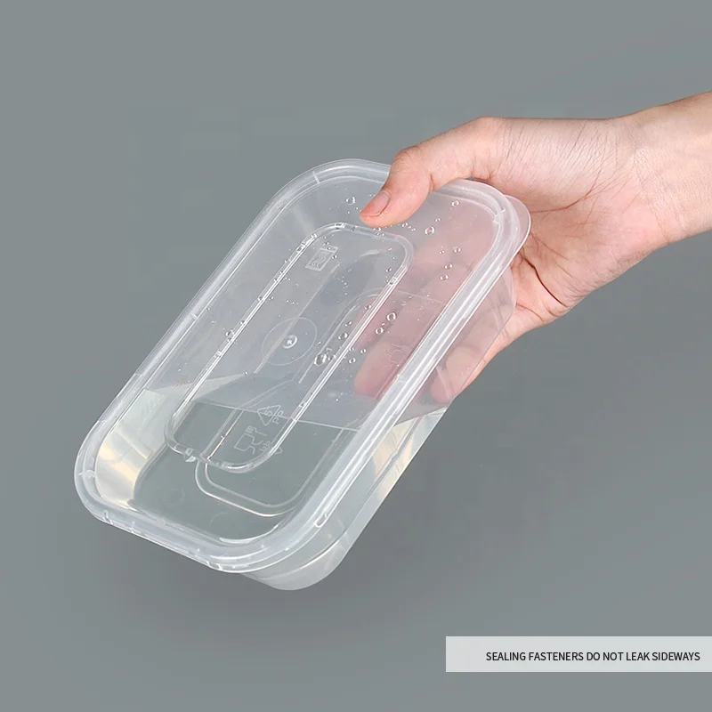 Buy Wholesale China Microwaveable Takeaway Disposable Transparent Plastic  Food Container & Disposable Food Containers at USD 0.045