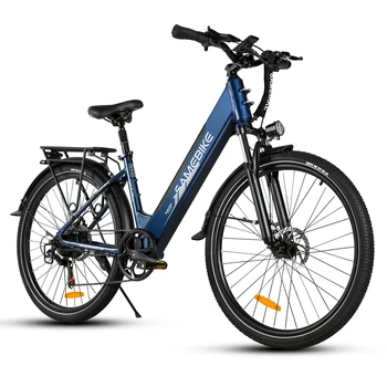 Comfortable riding SAMEBIKE 27.5" Aluminum Alloy frame Double Suspension electric bicycle 48V 15Ah 500w city ebike eu