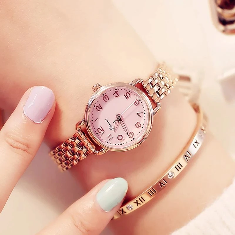 KIMIO K6228S New Style Women Unique Quartz Watch Steel Strap Water Resistant Watch Fancy Minimalist Comely Leisure Watch Design