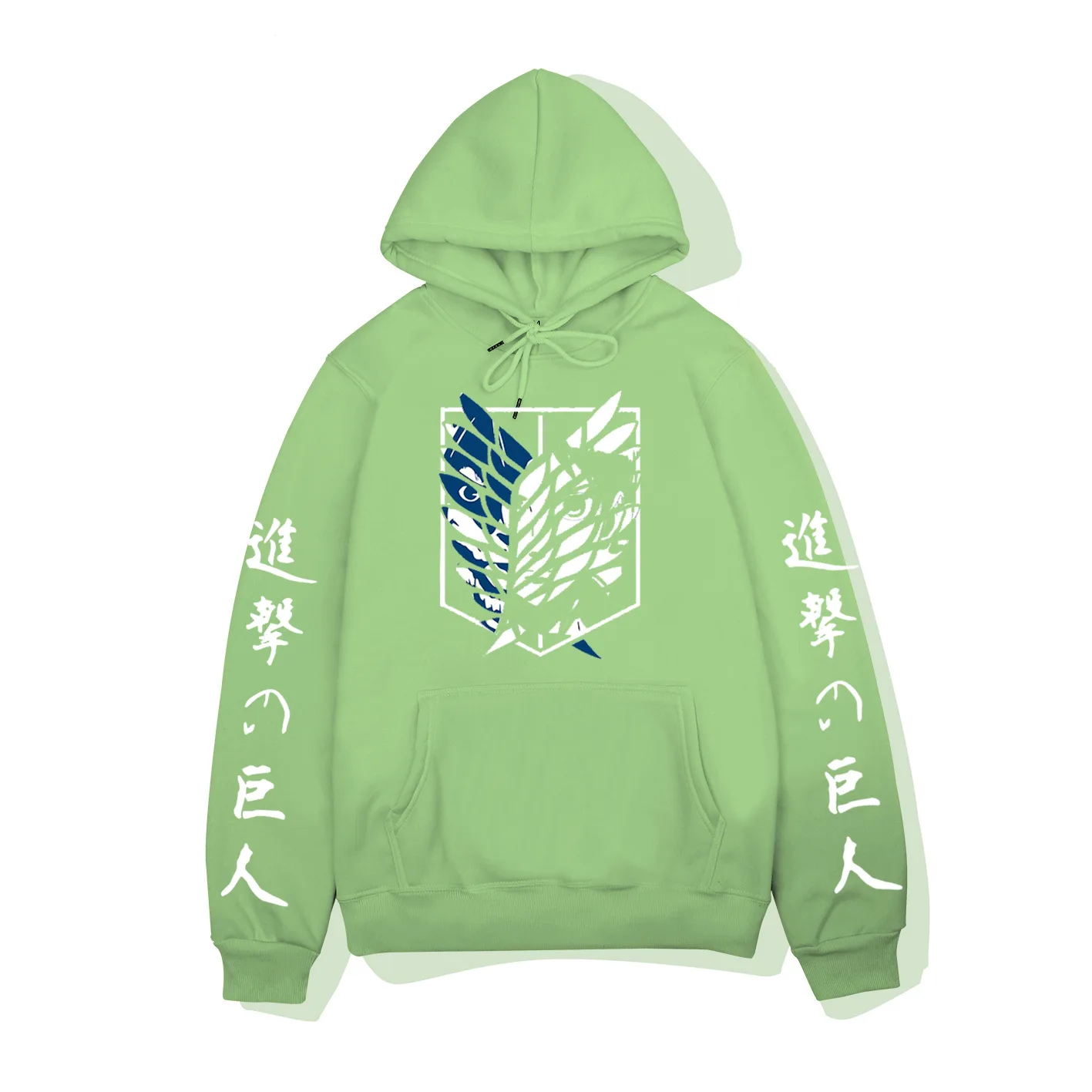 aot moletom com capuz green