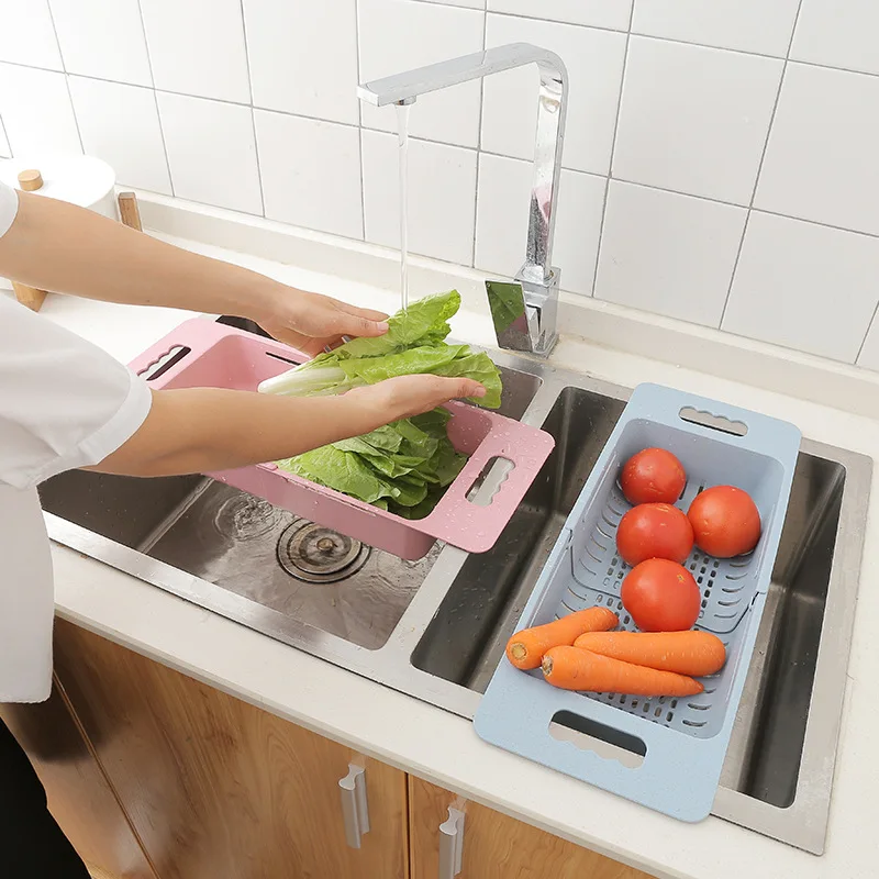 Folding Expandable Kitchen Over The Sink Roll-up Dish Drying Rack
