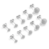 Matte finish with ring - steel silver color