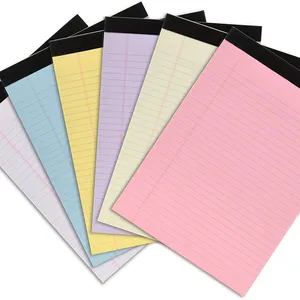 Wholesale Custom A4 Color Paper Notepad Personalized Logo Magnetic Memo Pad With Logo for Office Use
