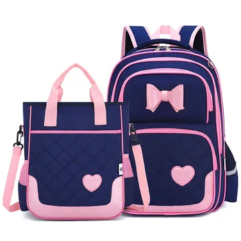 2024 New Kids School Bag Set Primary School Backpacks Butterfly Children School Bags for Girls