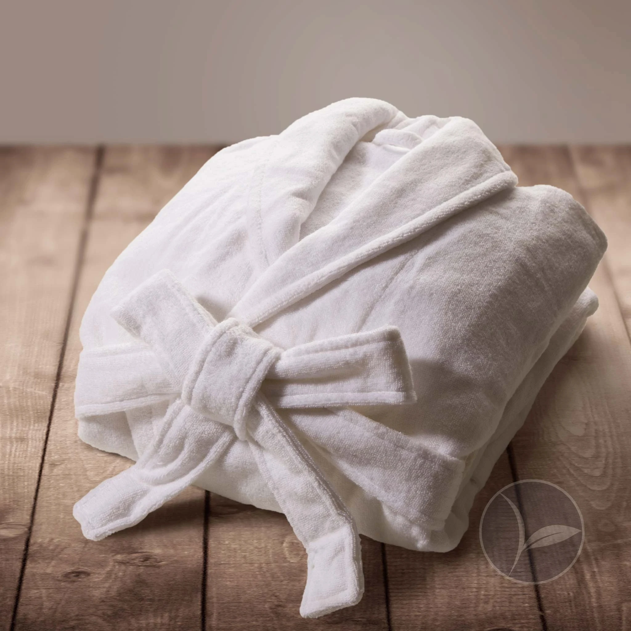 Weie Bambus Viskose Pyjamas Benutzer definierte Herren Nachtwsche Bio  Bade mntel Erwachsene Bambus Bademantel Luxus personal isiert
