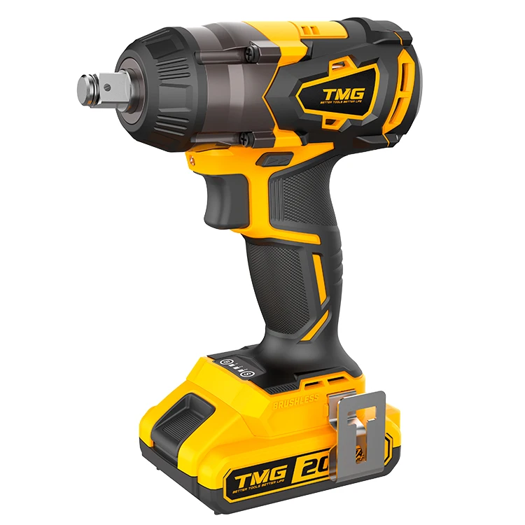 Бесщеточный ударный гайковерт 20V батарея Электроинструмент 1/2