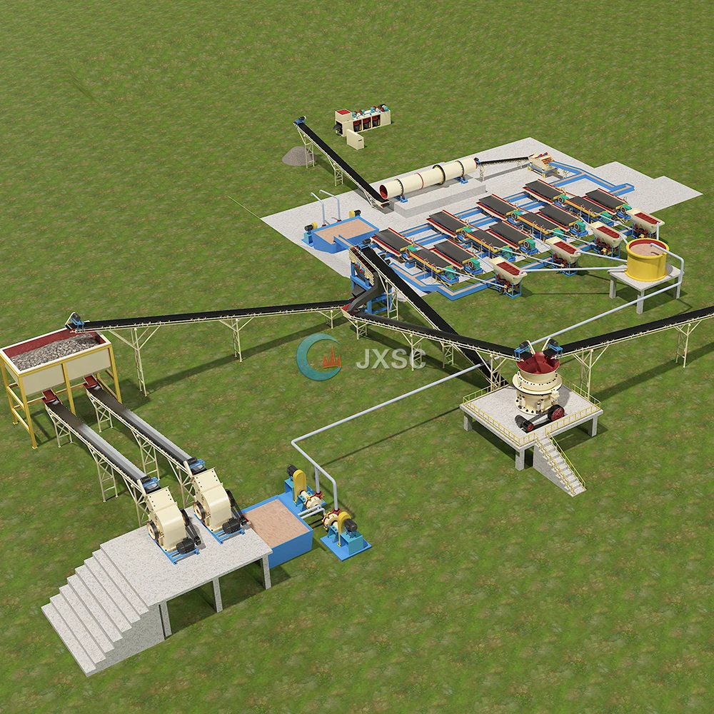 Mining Equipment Antimony Processing Plant for Antimony Ore