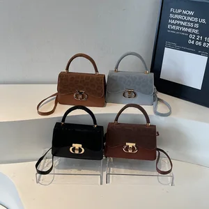 Top Designer Women's Single-shoulder Bag PU Leather Crossbody Bag for Ladies Luxury Handbags for Women