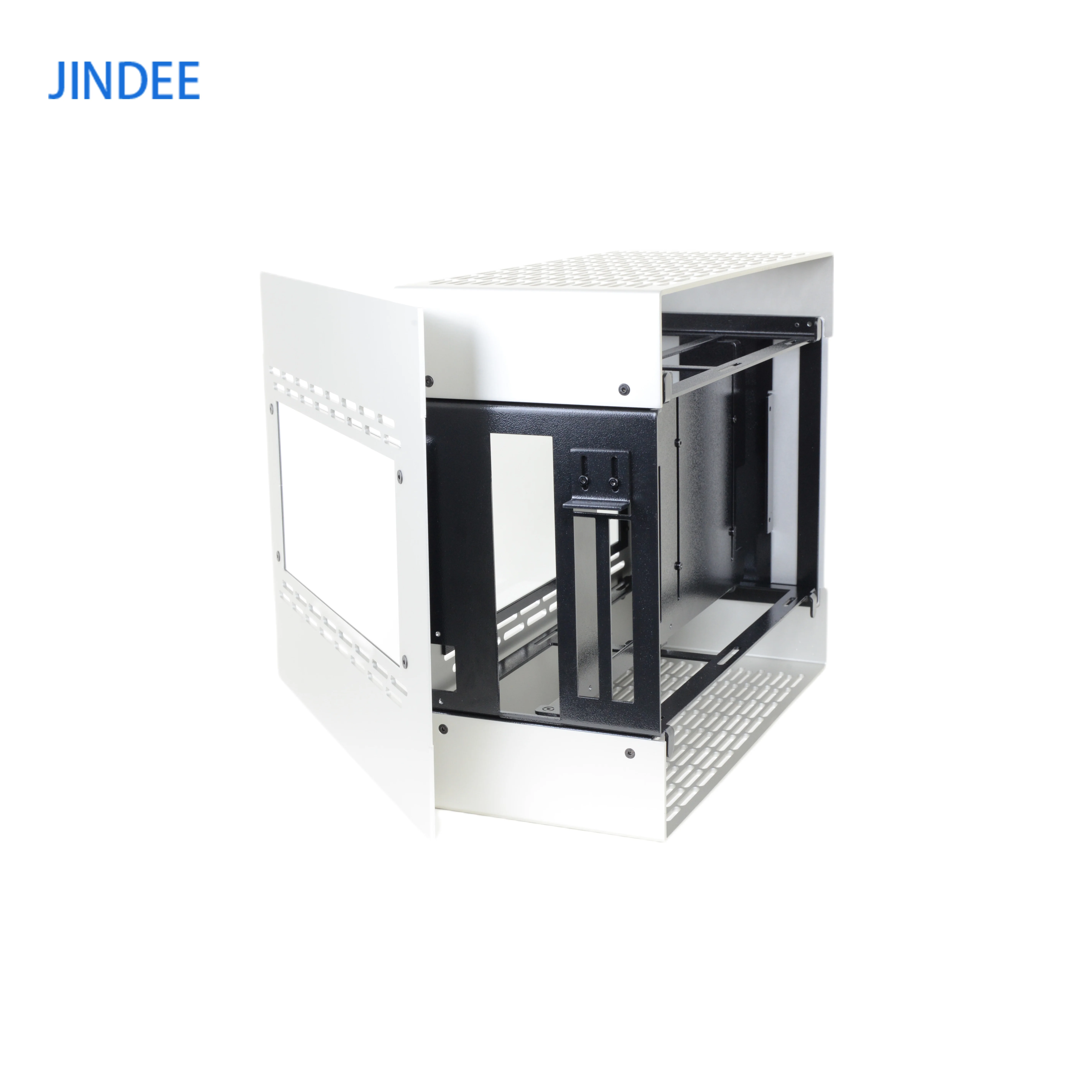 Custom Sheet Metal Computer Chasis Aluminum Enclosure Industria 6U Server ATX PC Case