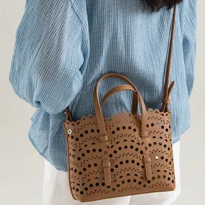 Custom Ladies Trendy Fashion Hollow Out Bolsos De Mano Women'S Cross Body Bag Girls Handbags Shoulder Hand Bags for Women