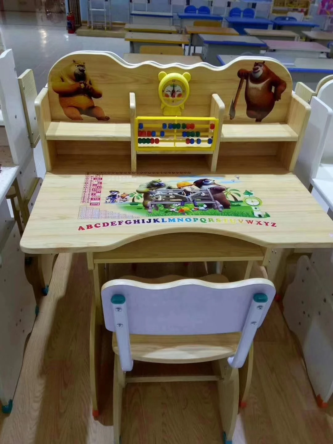 Cheap Children Study Desk And Chair Set Study Table For Kid Children