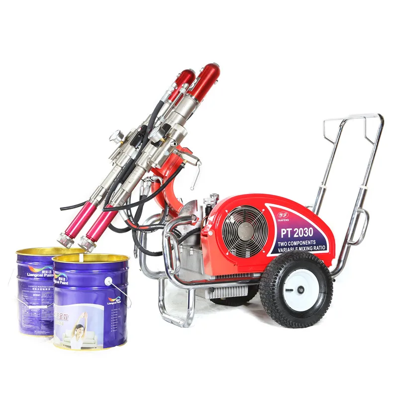 Airless Sprayer Machine with Two Components Guns Special Customized Airless Paint Sprayer