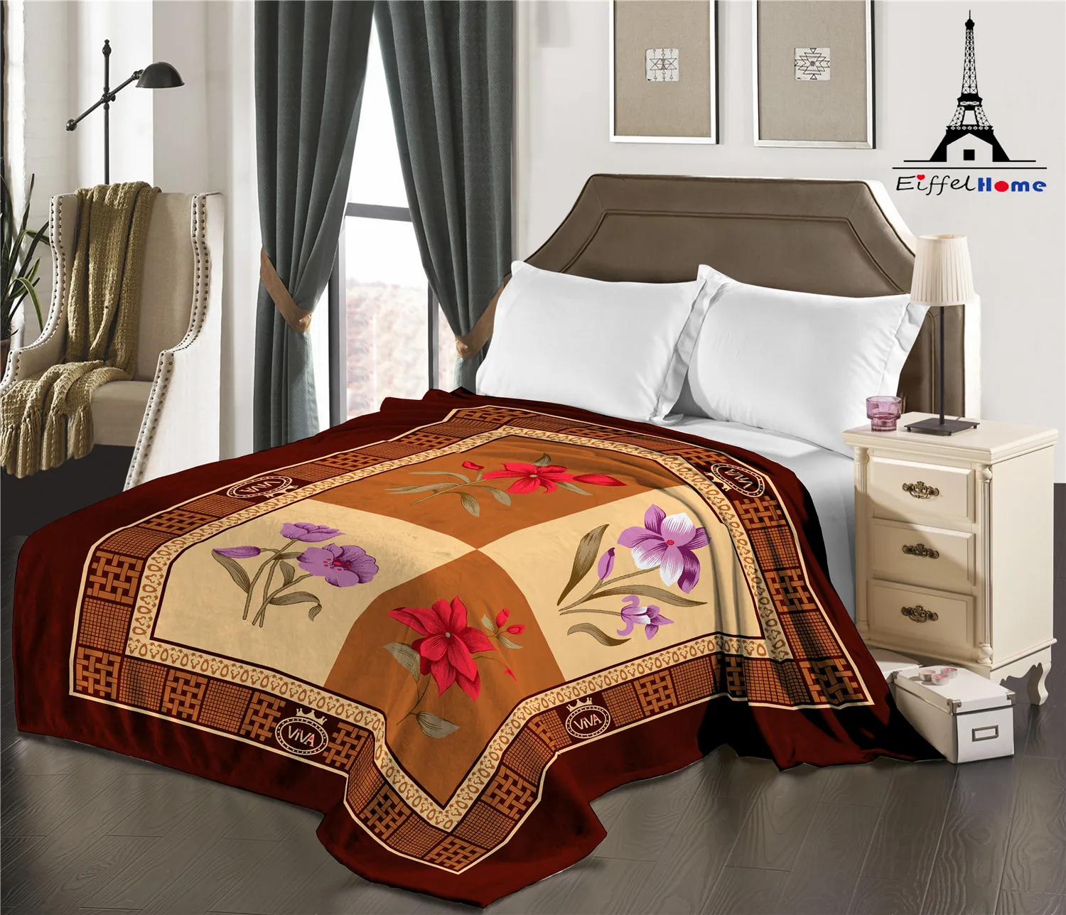 Vietnam 100 Polyester Size 200x240cm 4.0 Kg 2 Ply Saffron Best Price