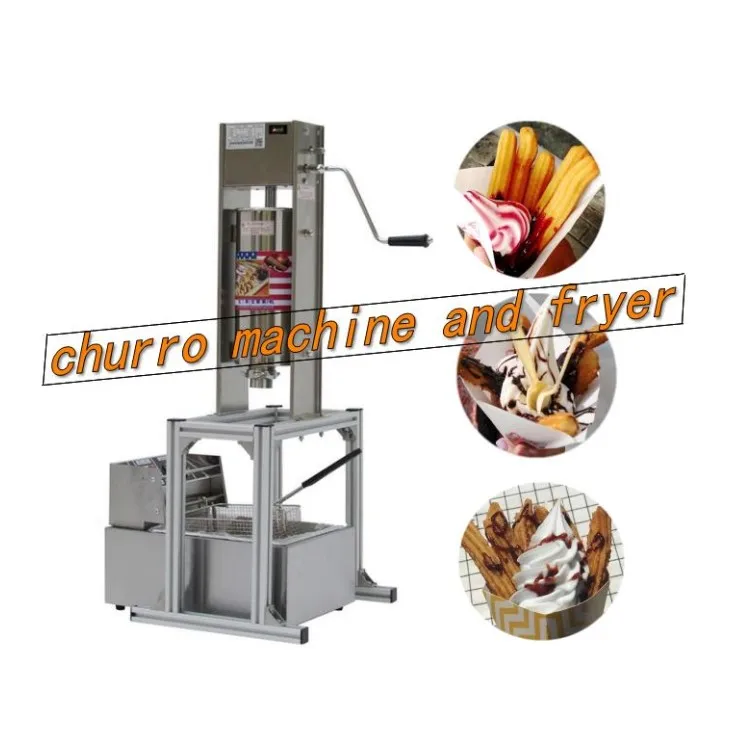 5Lチュロスマシン & ソーセージスタッファーソーセージメーカーと