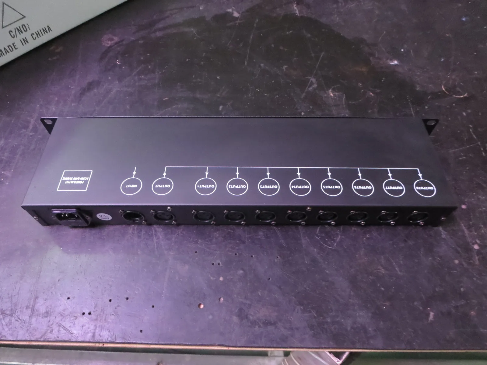 8CH DMX Splitter 512 Light Controller Stage Effect Light Controller