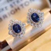 E1733 sapphire blue diamond