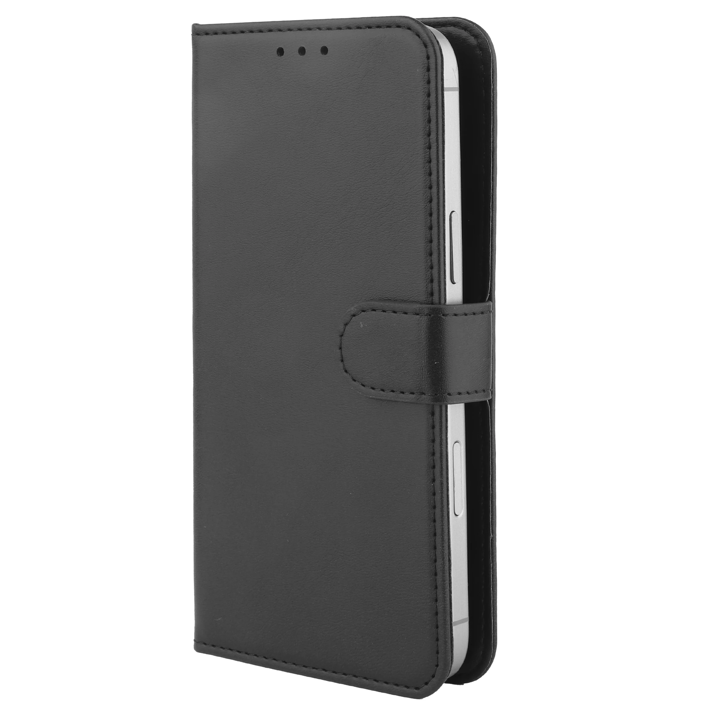 product laudtec universal leather phone cases for iphone for samsung simple back cover wallet card slot stand 61 69inch custom sjk1054-9
