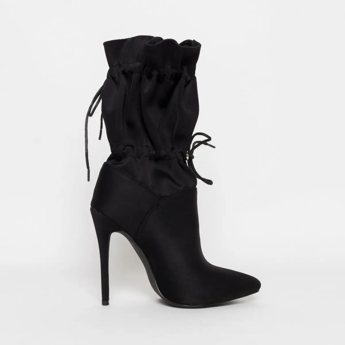 army fatigue high heel boots