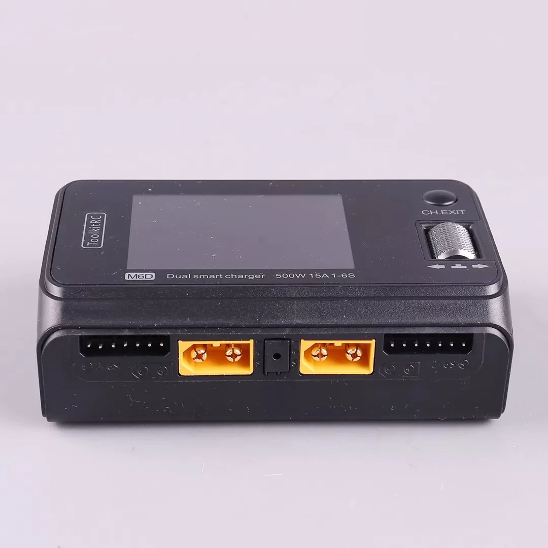 Special Edition Red Charger for Holiday M6D Dual-Channel Model Balancing Charger V3 Lithium Battery 500W 25A 1 - 6S 8