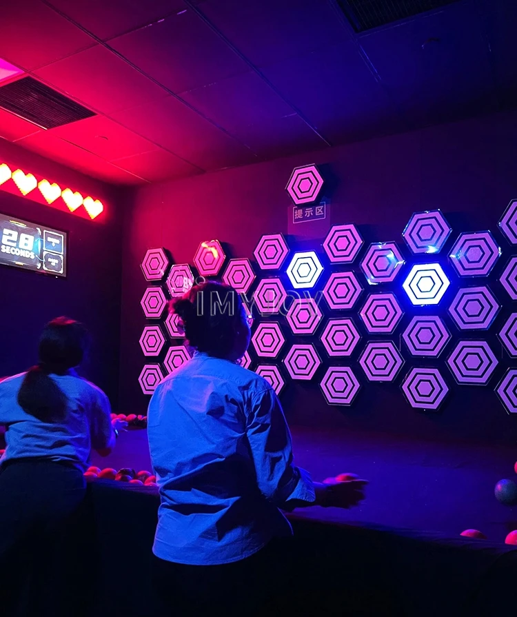 Interactive LED Light Arena - Escape Maze & Reaction Games