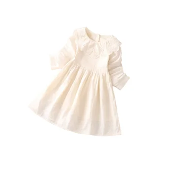 Best Sellers girls dresses embroidered dress doll collar princess skirt wedding dresses for girls