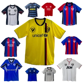 Hot Selling Customization Retro Football Jersey Thai Quality classic Retro Sportswear vintage Football Jersey wholesale