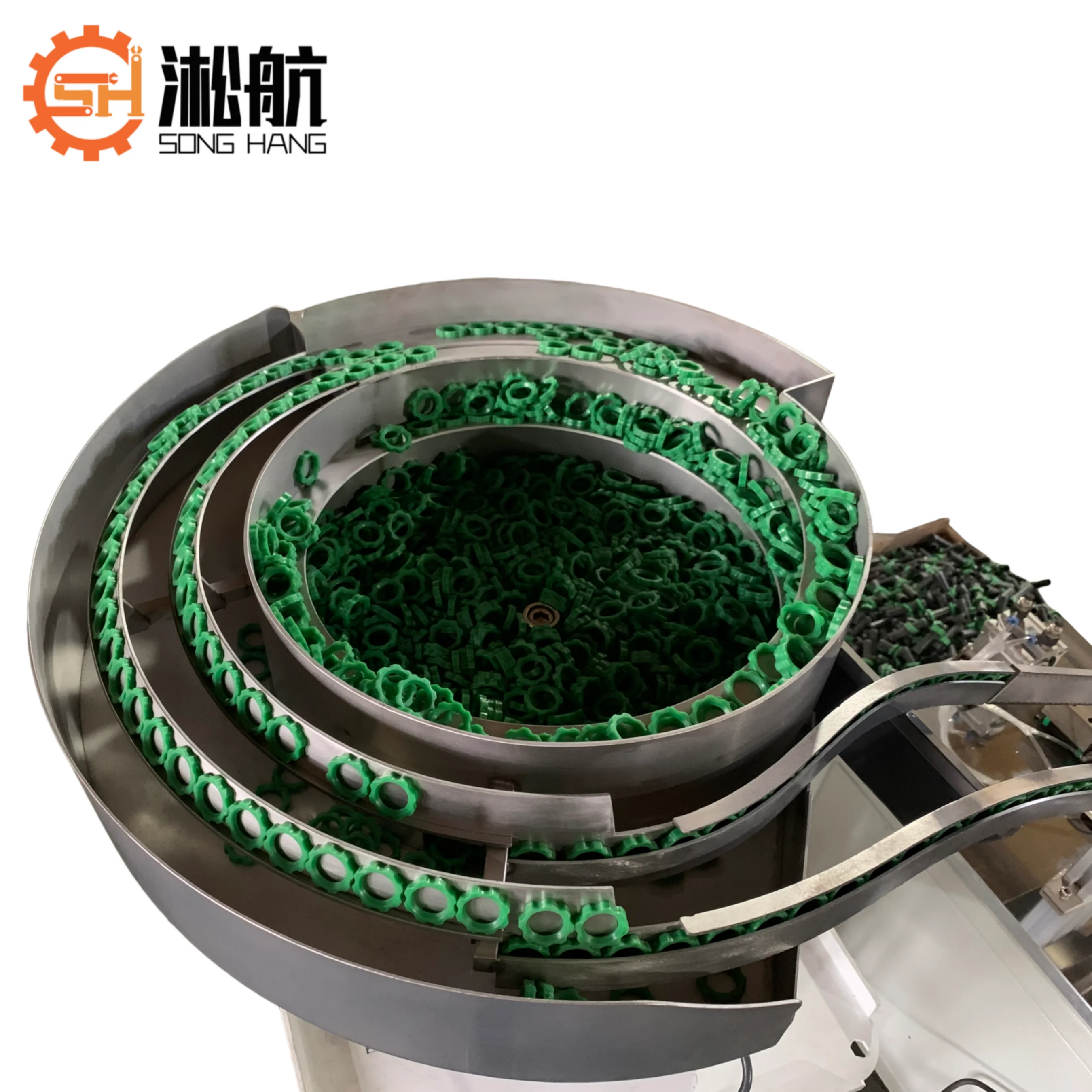 High Precision Double O-Ring Automatic Assembly Machine With Multi-function Vibratory Feeder