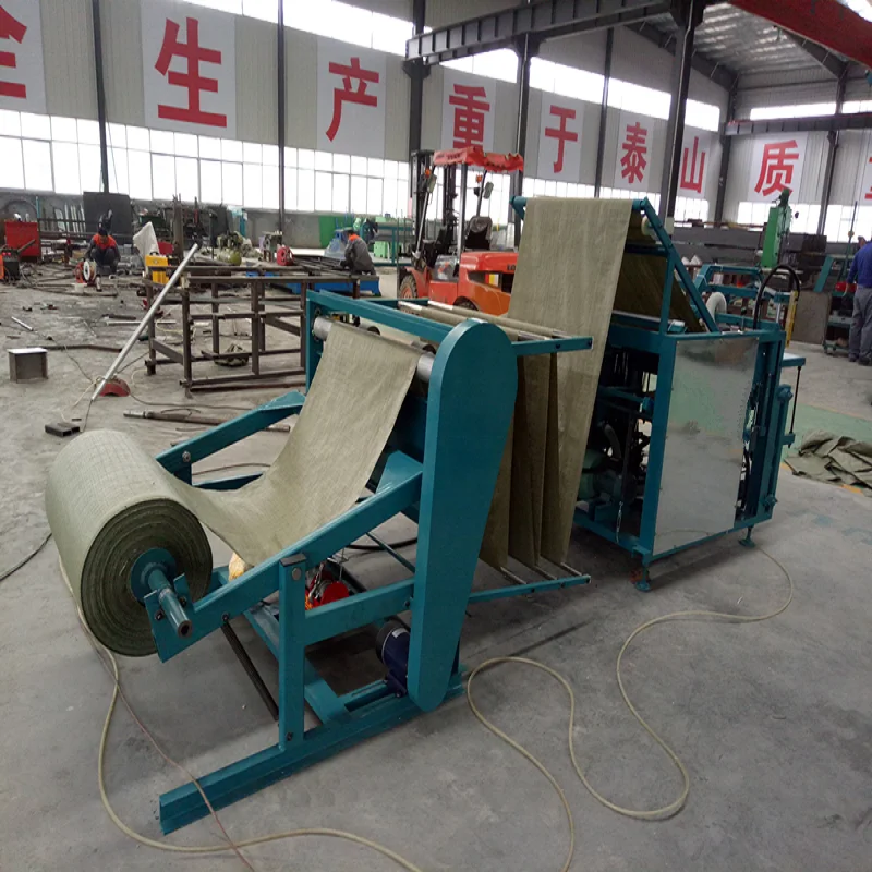 Customized Bag Width Plastic pp Woven Bag Making Sewing Cutting Machine