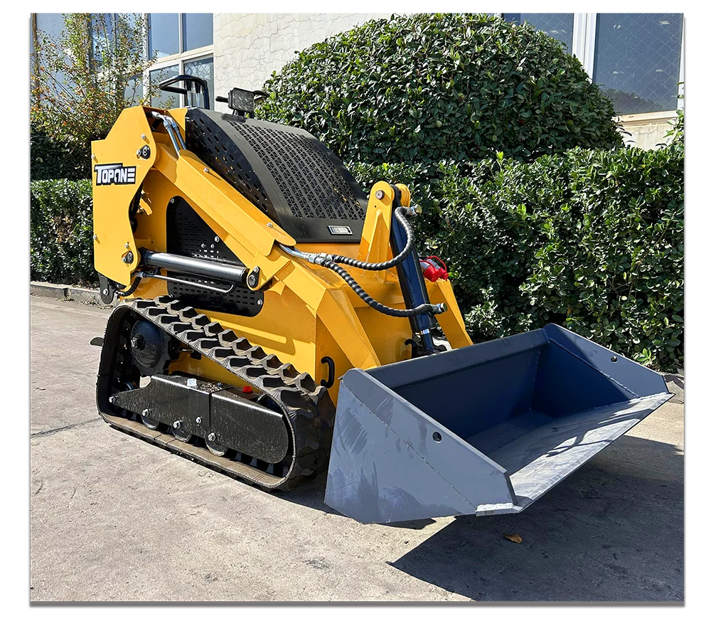 Chinese Tl280 New Kompaktlader Mini Walk Behind Skid Steer Mulcher ...