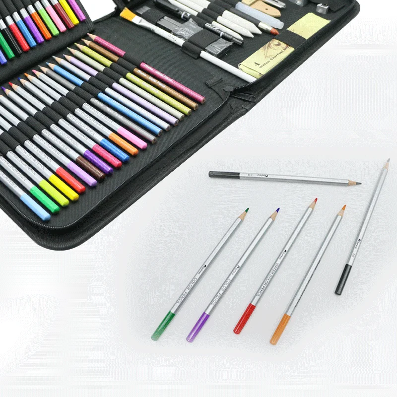 Kit De Dessin Professionnel 16 Pièces - Mallette Incluse - Règles, Compas, Rapporteur - Acier Inox Et Aluminium - 3
