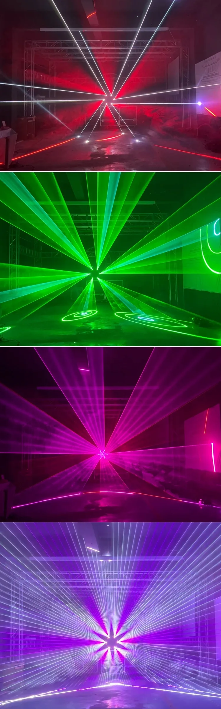 Promotional Oem Reasonable Price Discoteca Luces Stage Lazer Show 6w