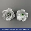 Silver-Round Rose