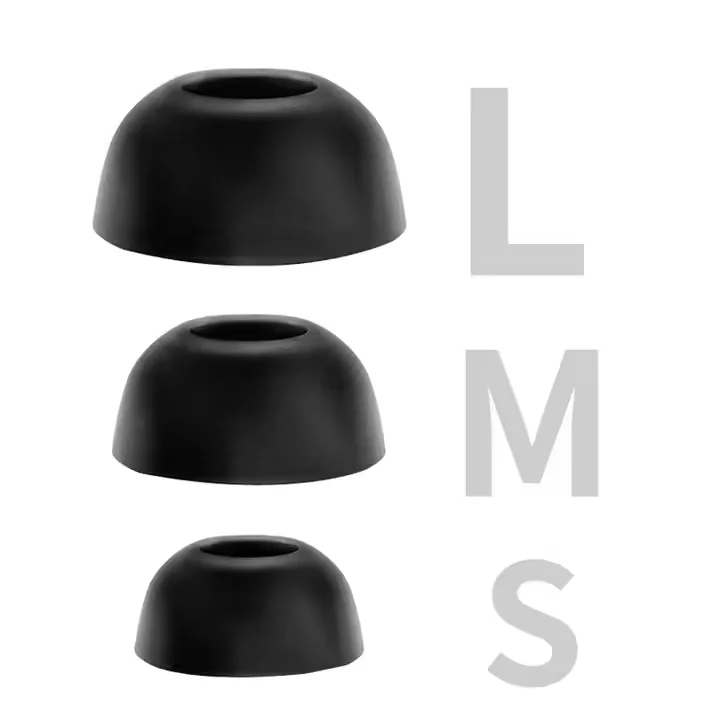 Replacement Ear Tips for Airpods Pro with Noise Reduction Hole Ear Tips Silicone Rubber Earphone Accessories