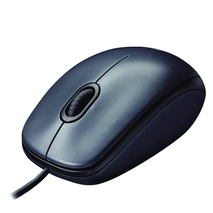 Logitech M90 Usb Optical Mouse Wired Mouse Ergonomic Design Classic ...