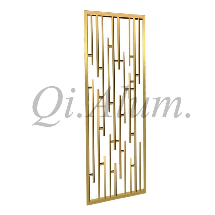 Custom Laser Cut Metal Room Divider / Stainless Steel Decorative Panel Privacy Screen 