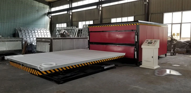 Glass Production Tempering Making Machine High Efficiency Glass Melting Furnace
