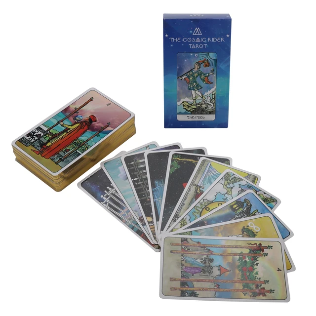 Factory Custom Printing Tarot Cards Paper Affirmation Deck Custom Tarot Cards Golden Edge Gilt