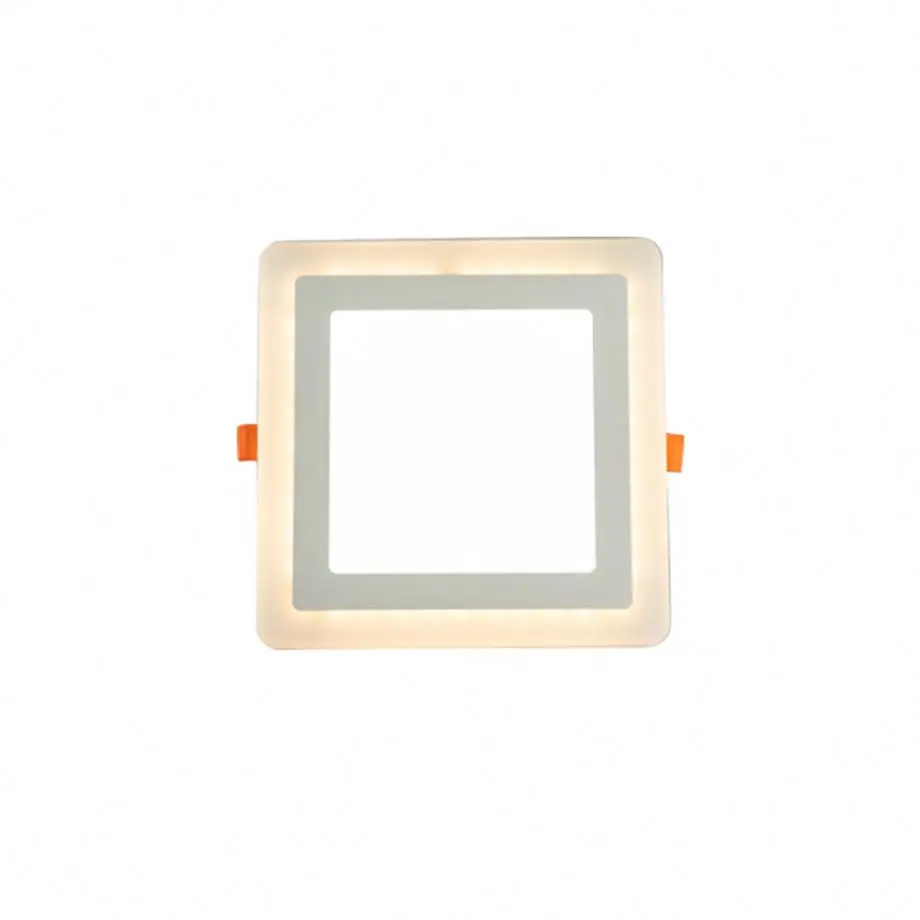 Most Popular Surface Mounted Chassis + Aluminum Frame 15W Price Etl Recessed Square Led Panel Light Skd