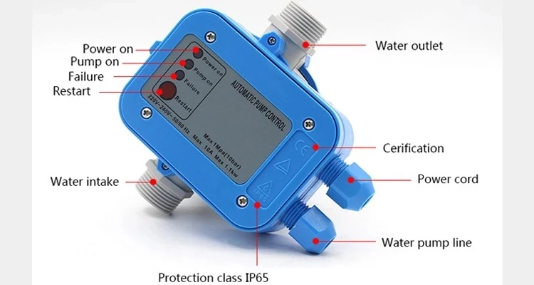 Pressure Water Controller, Plastic, PS-WE10 - detail 4