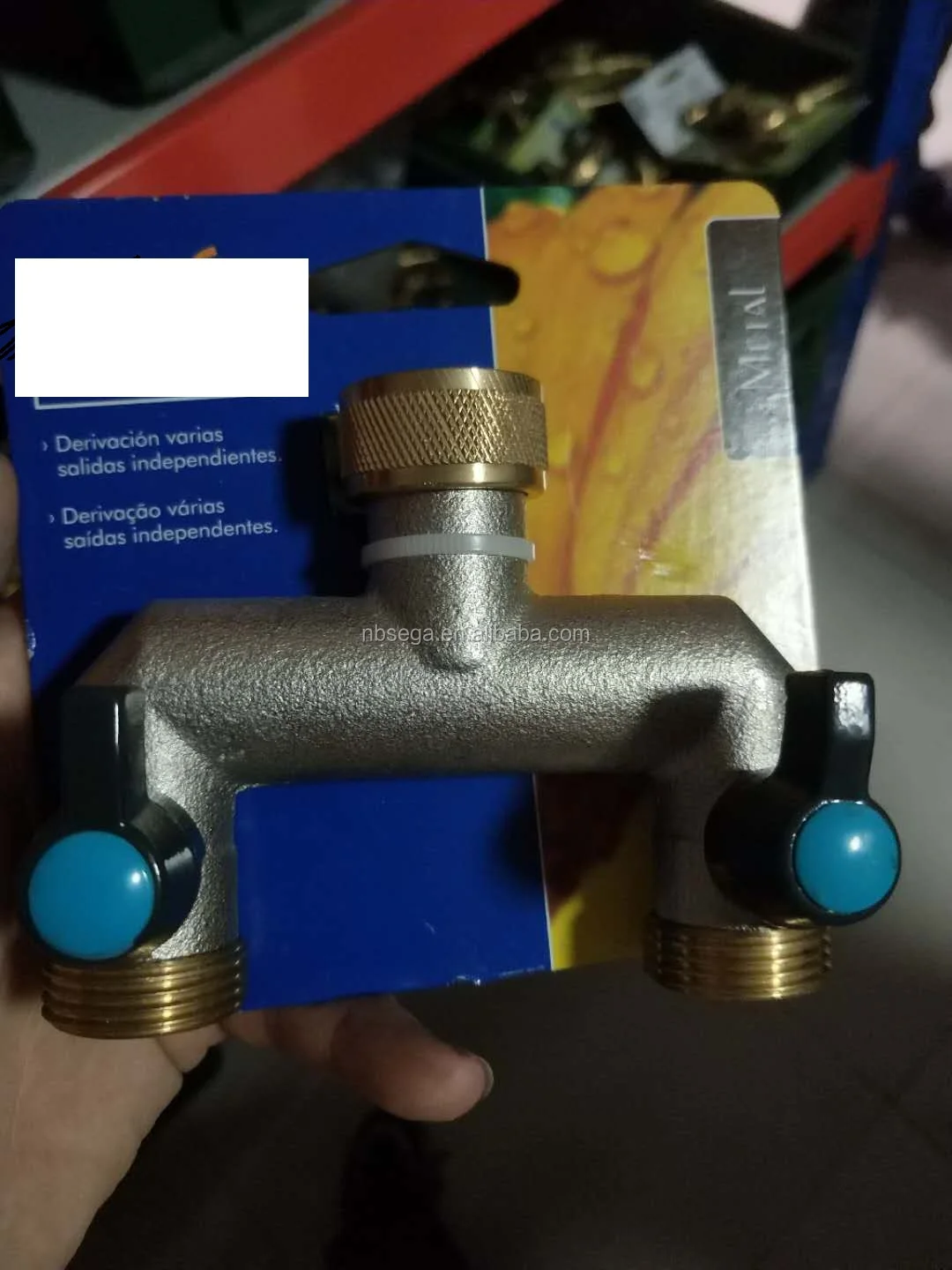 Латунный коллектор садовый оросительный шланг таймер сплиттер клапан Таймер коллектор