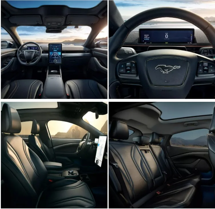 Changan Electric Cars Ford Mustang Mache Car New Energy Electric