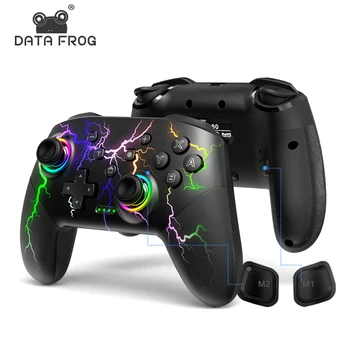 Data Frog S80 Thunder Colour Game Controller For Ns/switch Lite/oled/pc ...