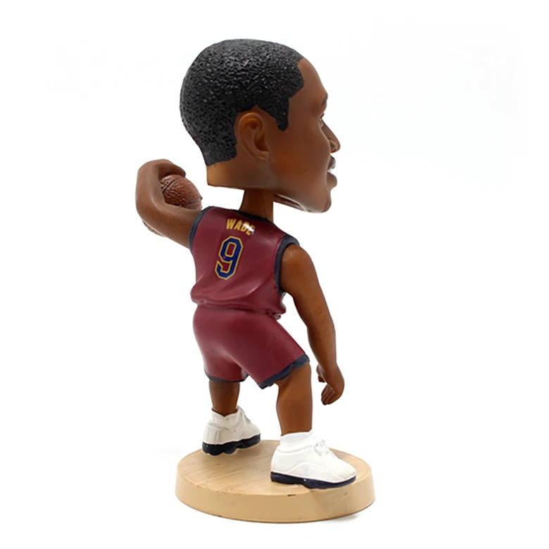 Nba Bobblehead Sports Fan Collection Souvenir Man Basketball Player Car ...