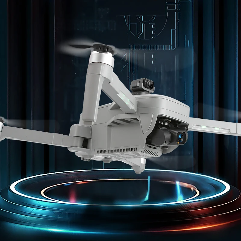 Новый светодиодный дисплей сенсорный экран пульт дистанционного управления GD98 с камерой 4K FHD 3-осевой карданный шарнир дальнего действия