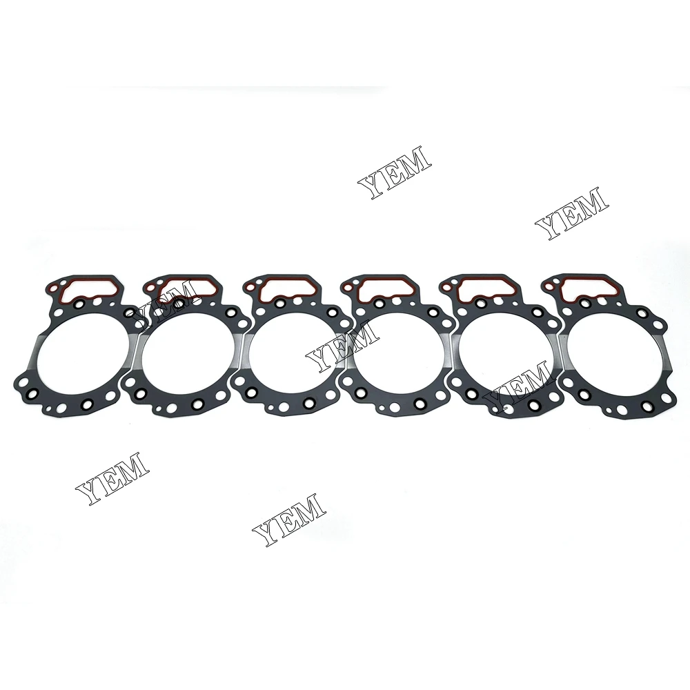 For Komatsu 6D125 Head Gasket 6150-17-1813 Universal Engine Parts 2