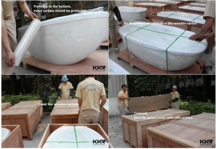 Kkr Solid Surface Bathtub Free Standing Bathub Buy Solid Surface Bathtub Shower Bathtub 1.2m