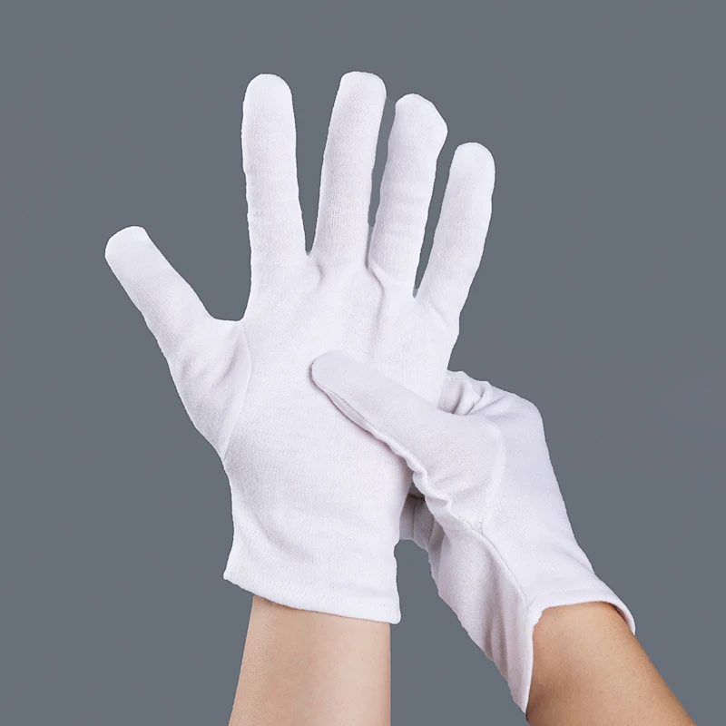 Хлопковые антистатические перчатки