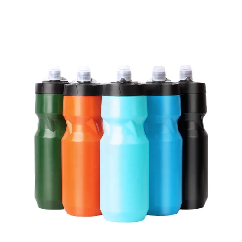 500ML 700ML Plastic Sports Squeeze Water Bottle Insulated Bicycle Water