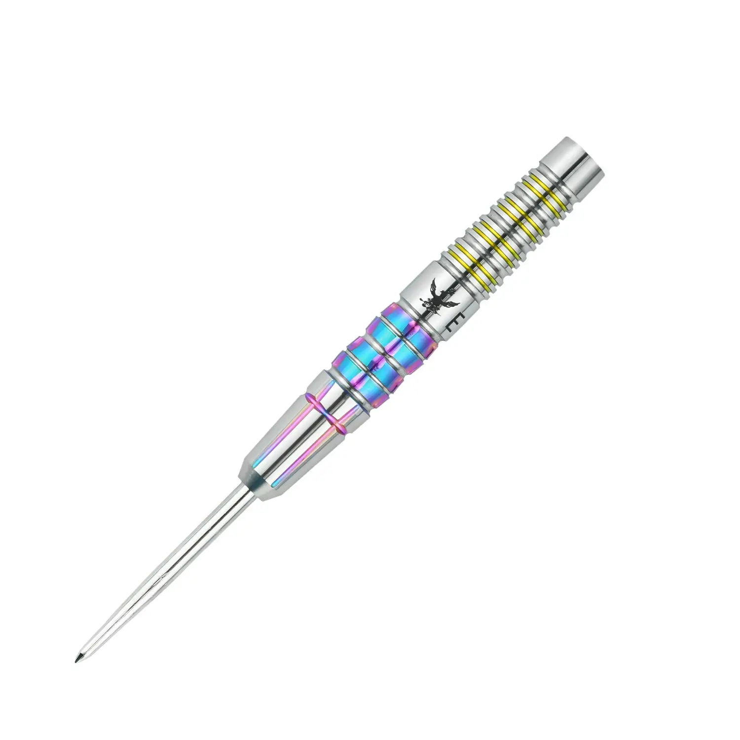 Professional Dart Set Phoenix Dart with Pet Flight and Plastic Shaft and Tungsten Barrel and Stainless Tip