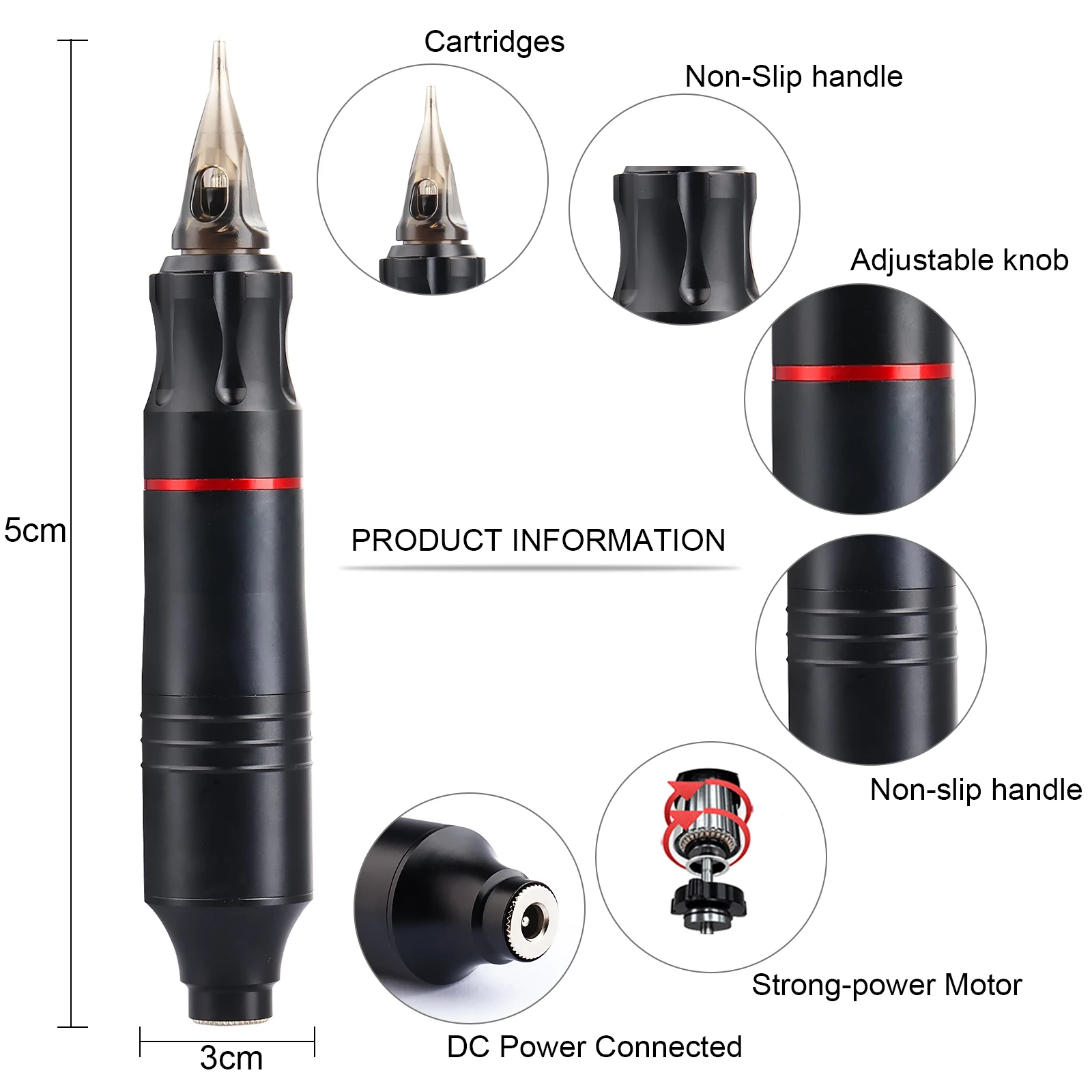 Professional Pen Tattoo Machine - Japan Motor Wholesale